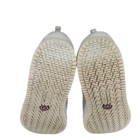 Skechers Shoes Womens 9 Shape Up Sneaker Work Slip Resistant Leather White Retro - Picture 12 of 15